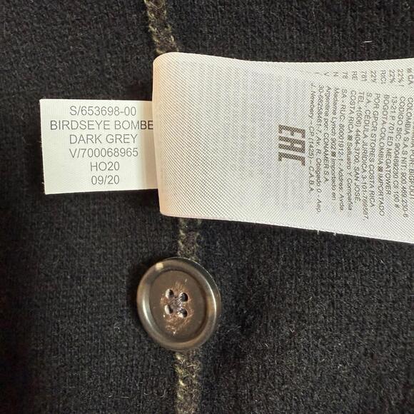 Men's Banana Republic Bomber Sweater Jacket Size Large Tall - Picture 9 of 9